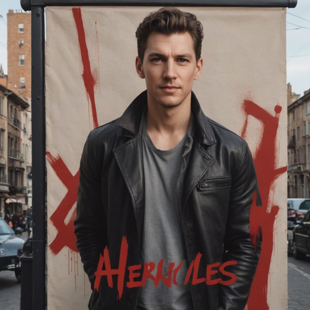 Heartless Written On A Banner Photo Style