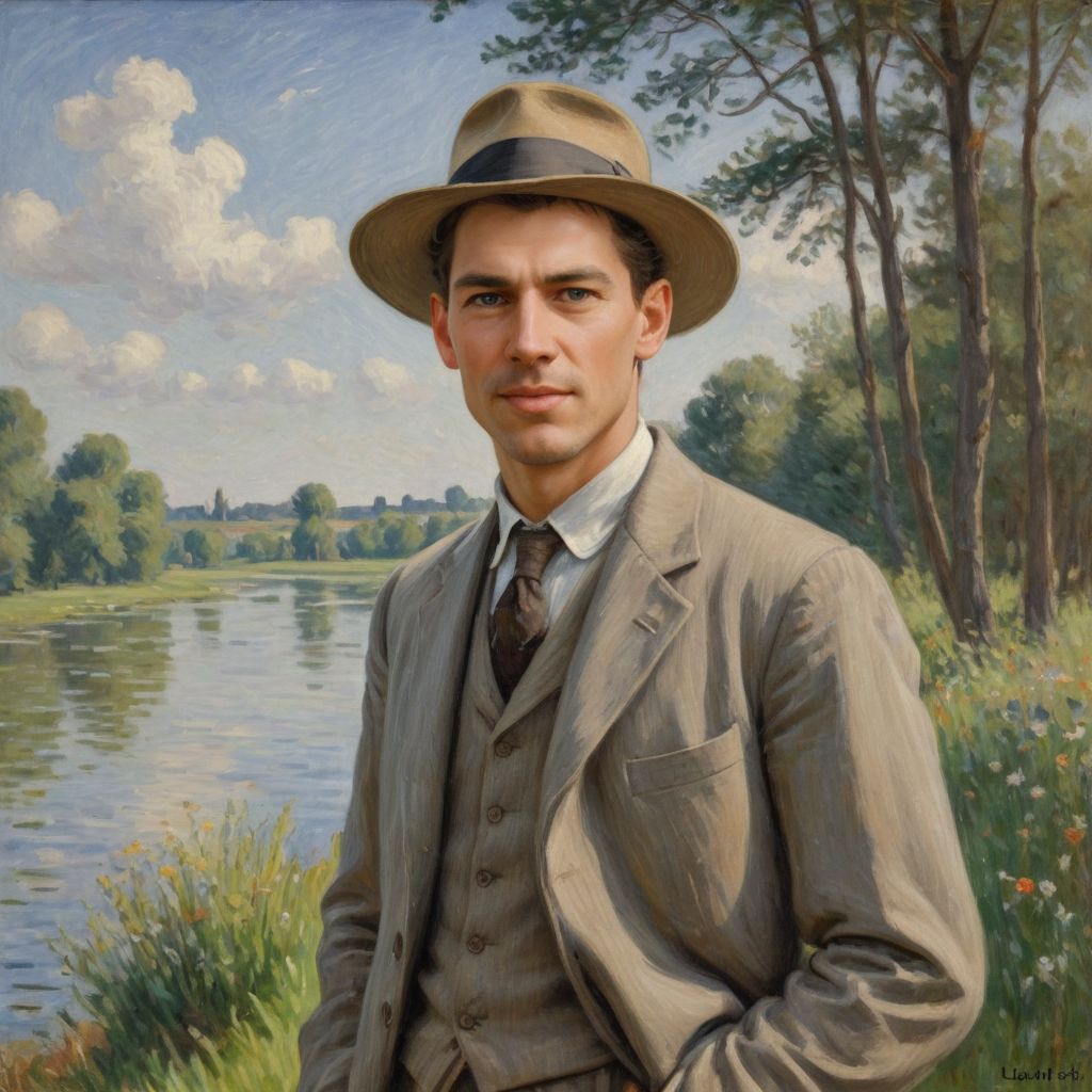 Impressionist by Claude Monet Photo Style