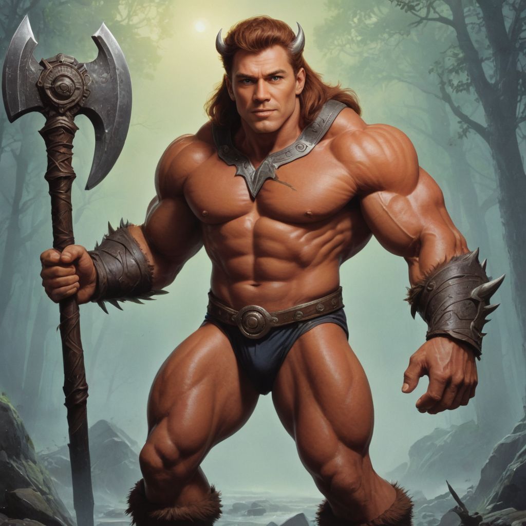 Masters of the Universe Beast Man Photo Style