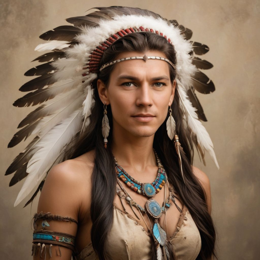 Native American Princess No Feathers Photo Style