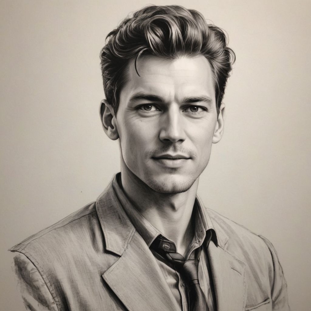 Photocopied Sketch Photo Style