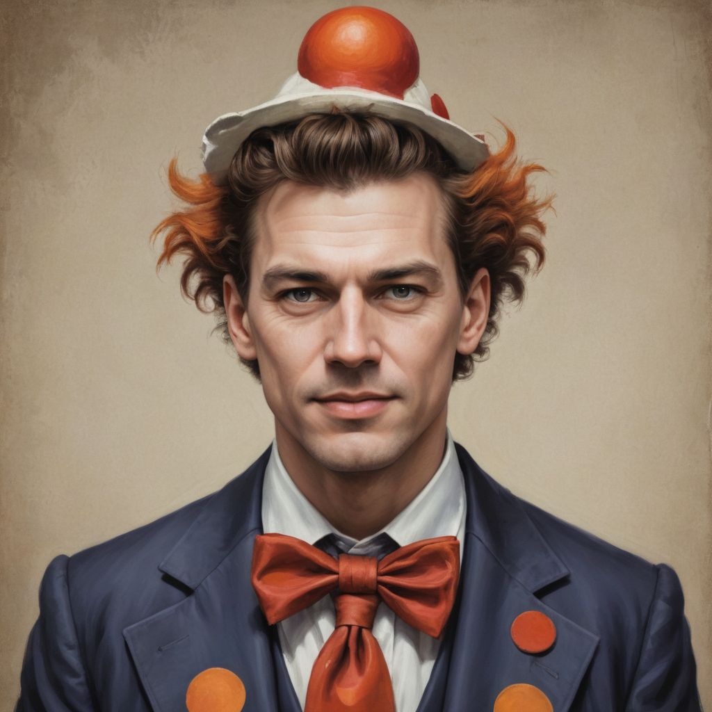 Politic Clown Photo Style