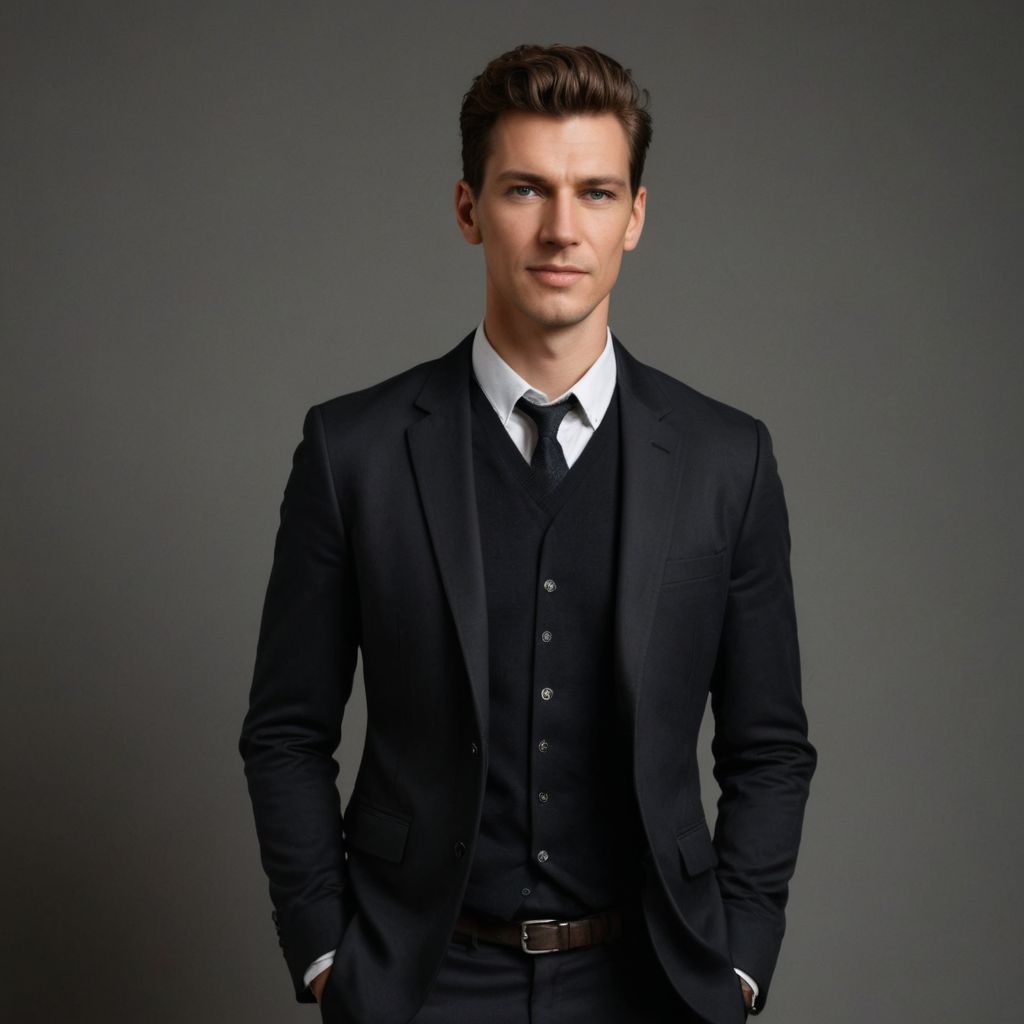 With Black Blazer Photo Style