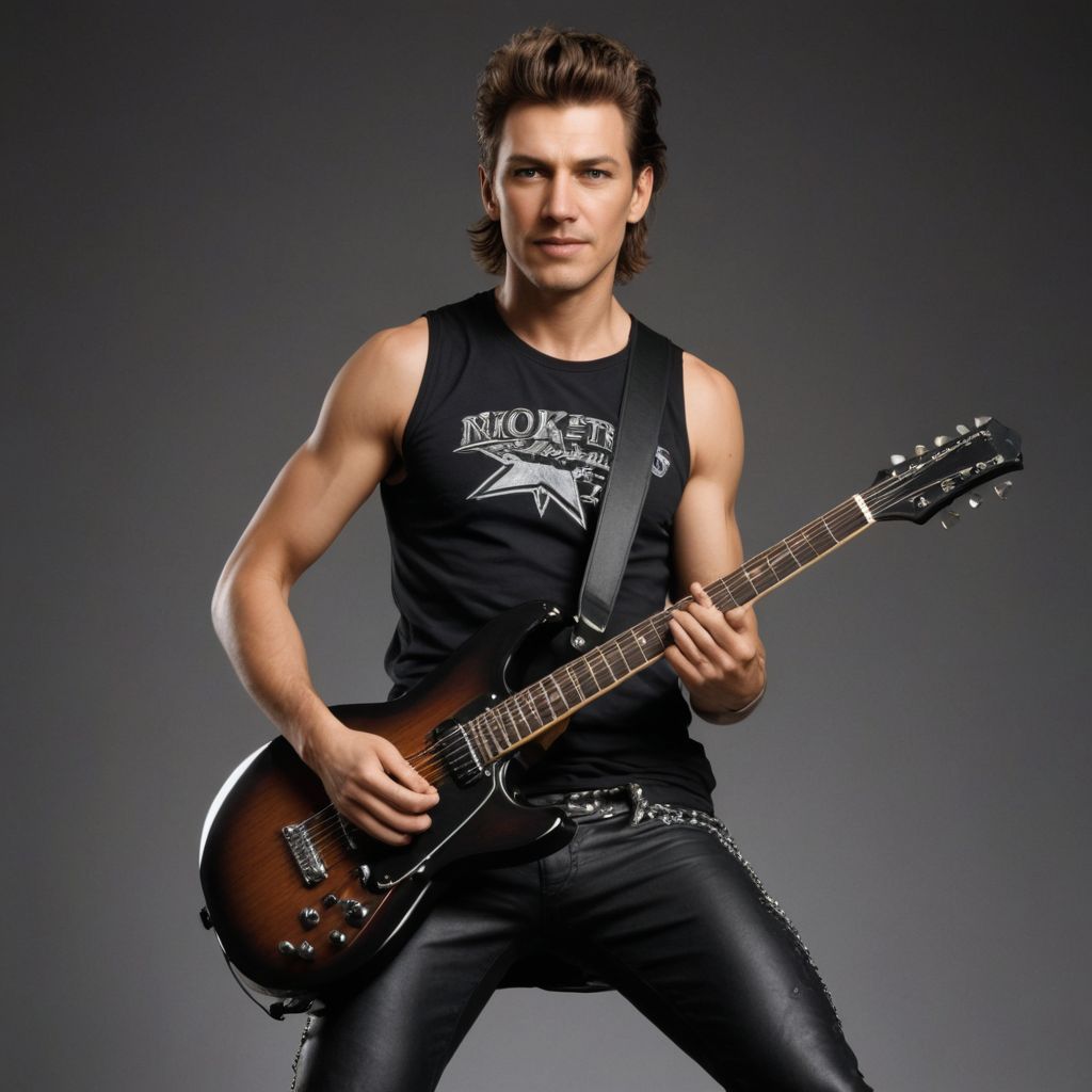 Woman Rockstar Photo Style