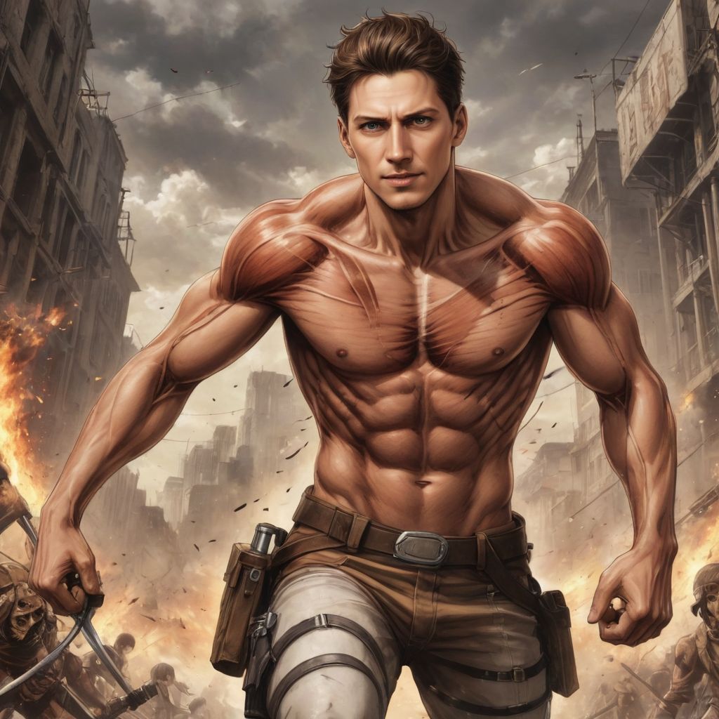 Anime Attack on Titan Photo Style