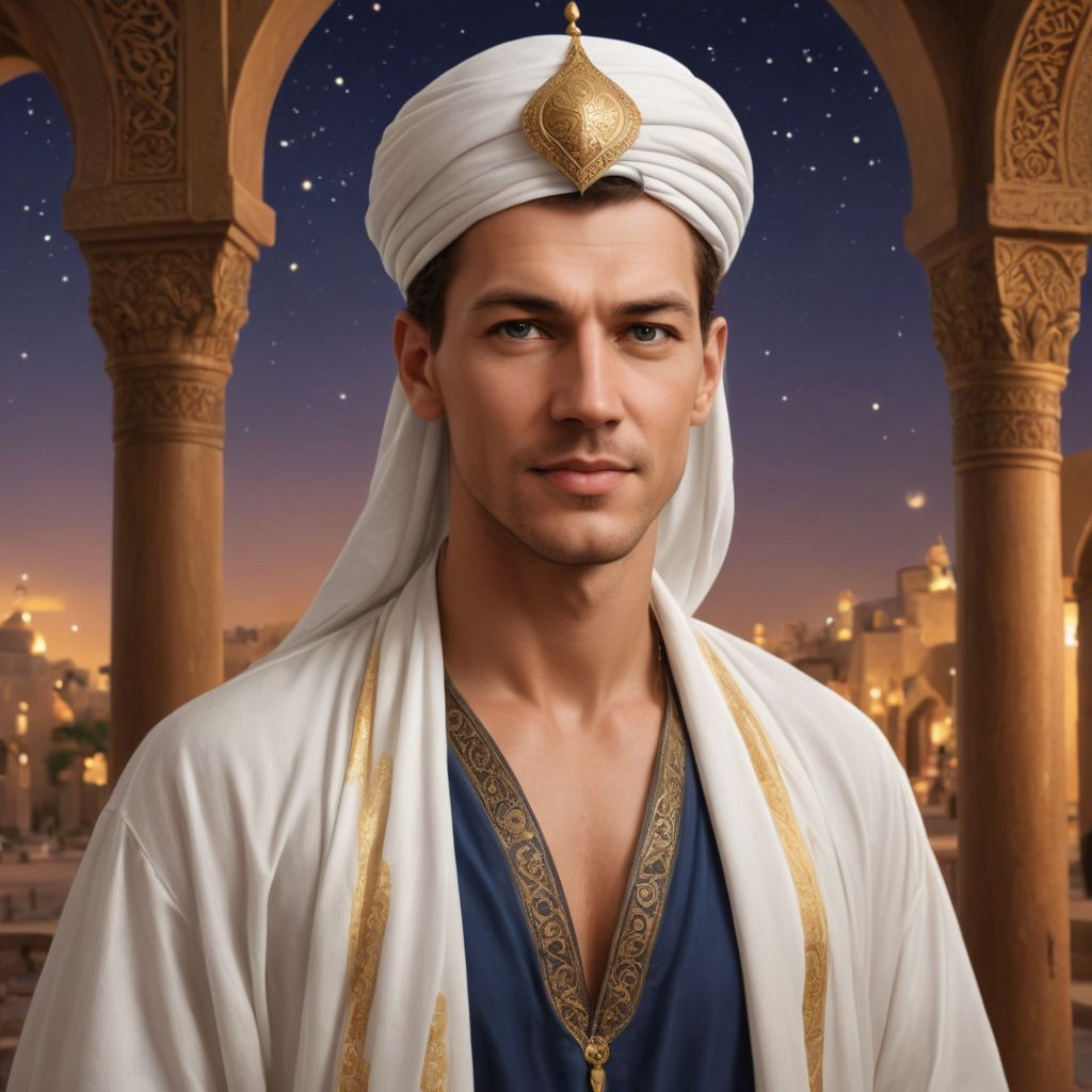 Arabian Nights Sultan Photo Style