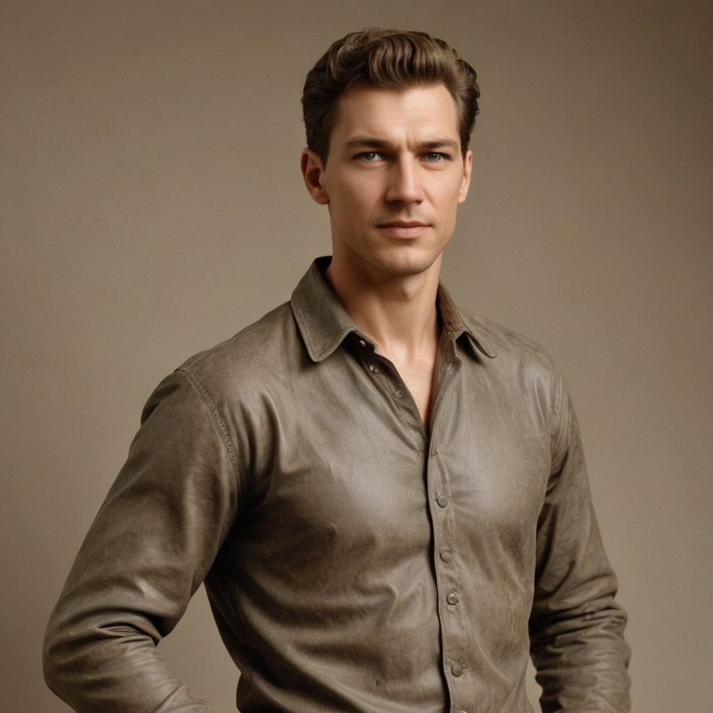 As a Sculptor in the 1900s Photo Style