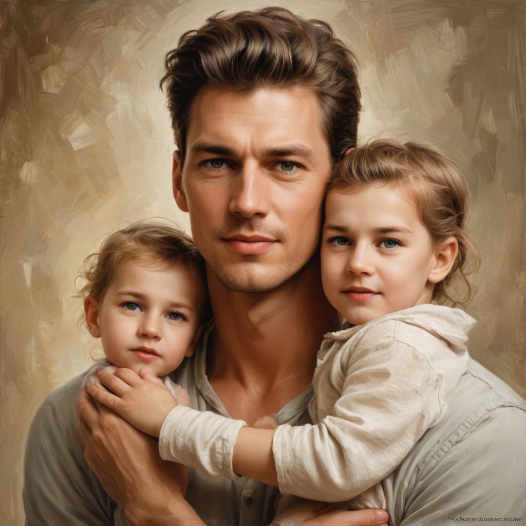 Beautiful Mother and Child Photo Style