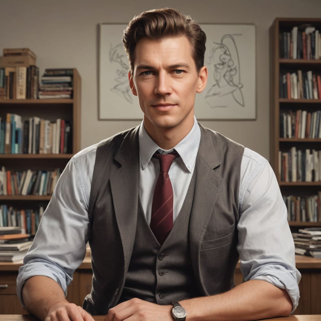 Comics Professor Photo Style