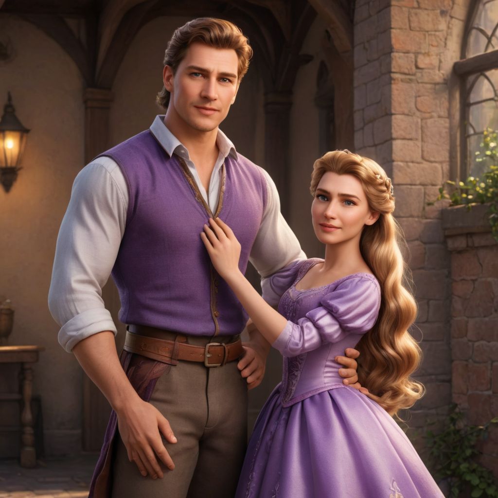 Disney Princess Rapunzel Living in 2021 Photo Style