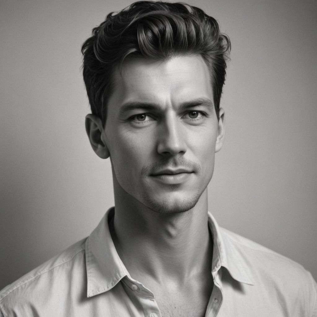 Converted Drawing Black and White image