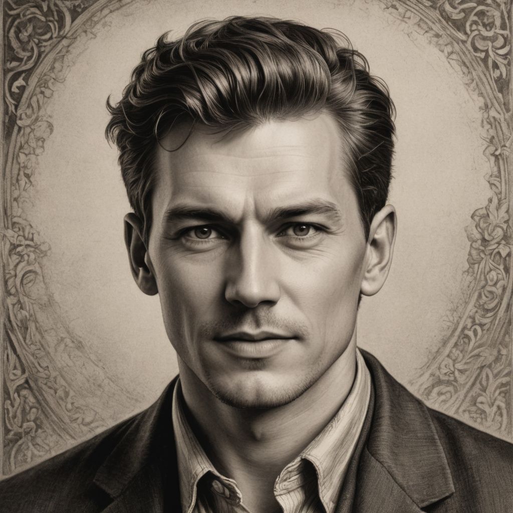 Engraved Etching Photo Style