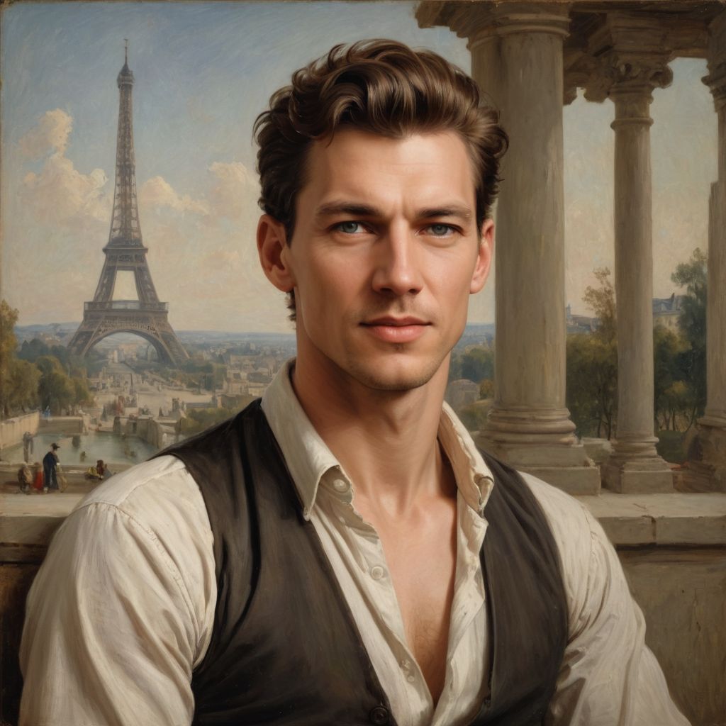 Famous French Paintings Photo Style