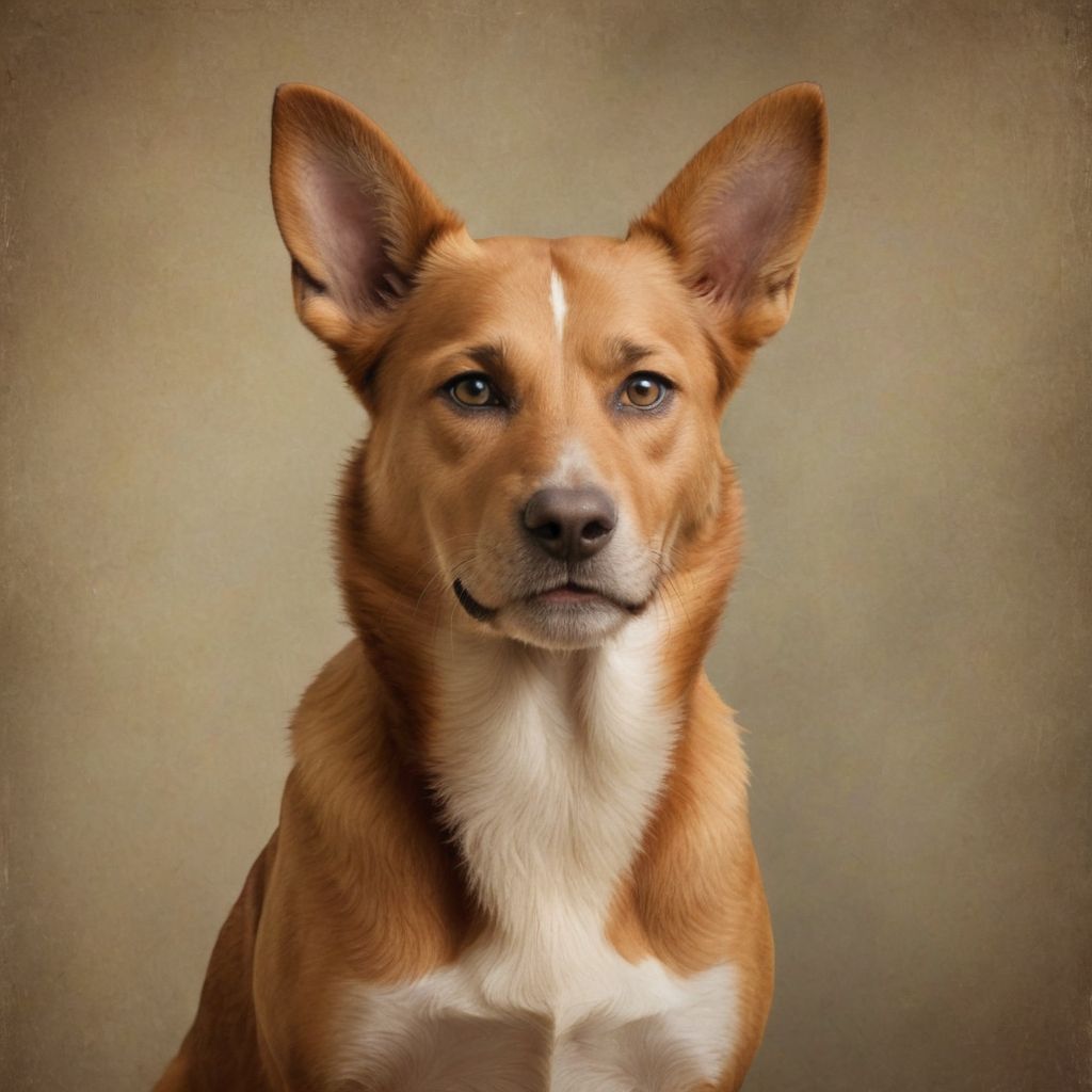 Happy Dog Photo Style