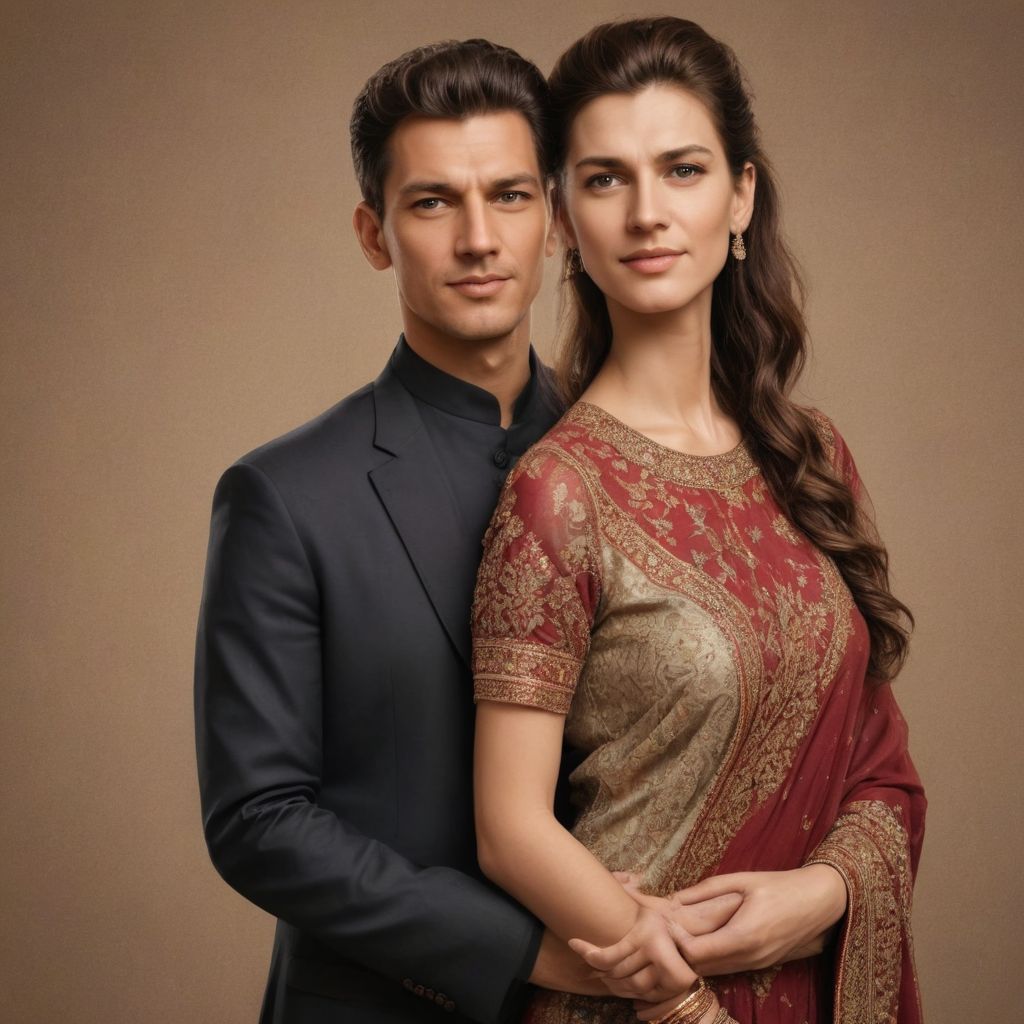 Indian Daughter-in-Law Photo Style