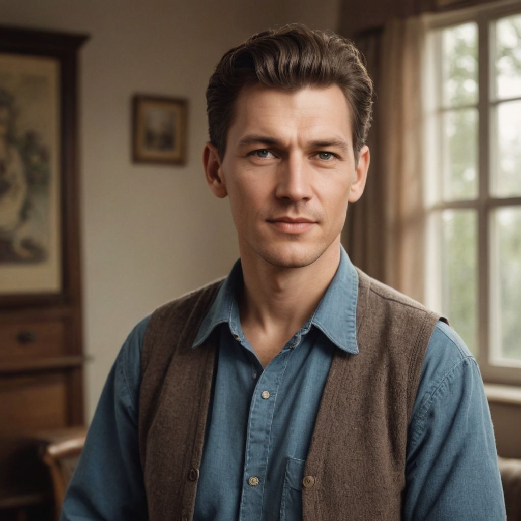 Old Grandma Photo Style