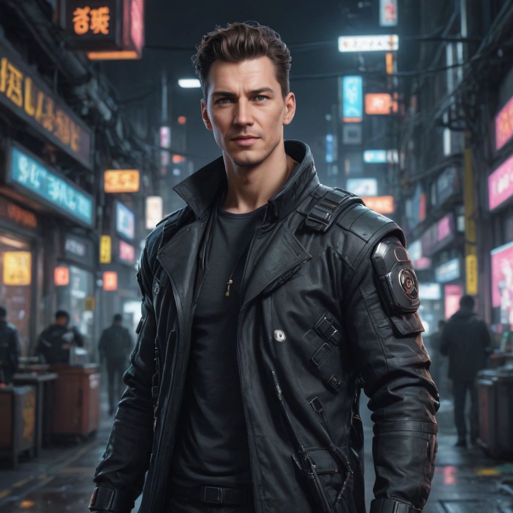 Pixel Dojo Cyberpunk AI Images Photo Style