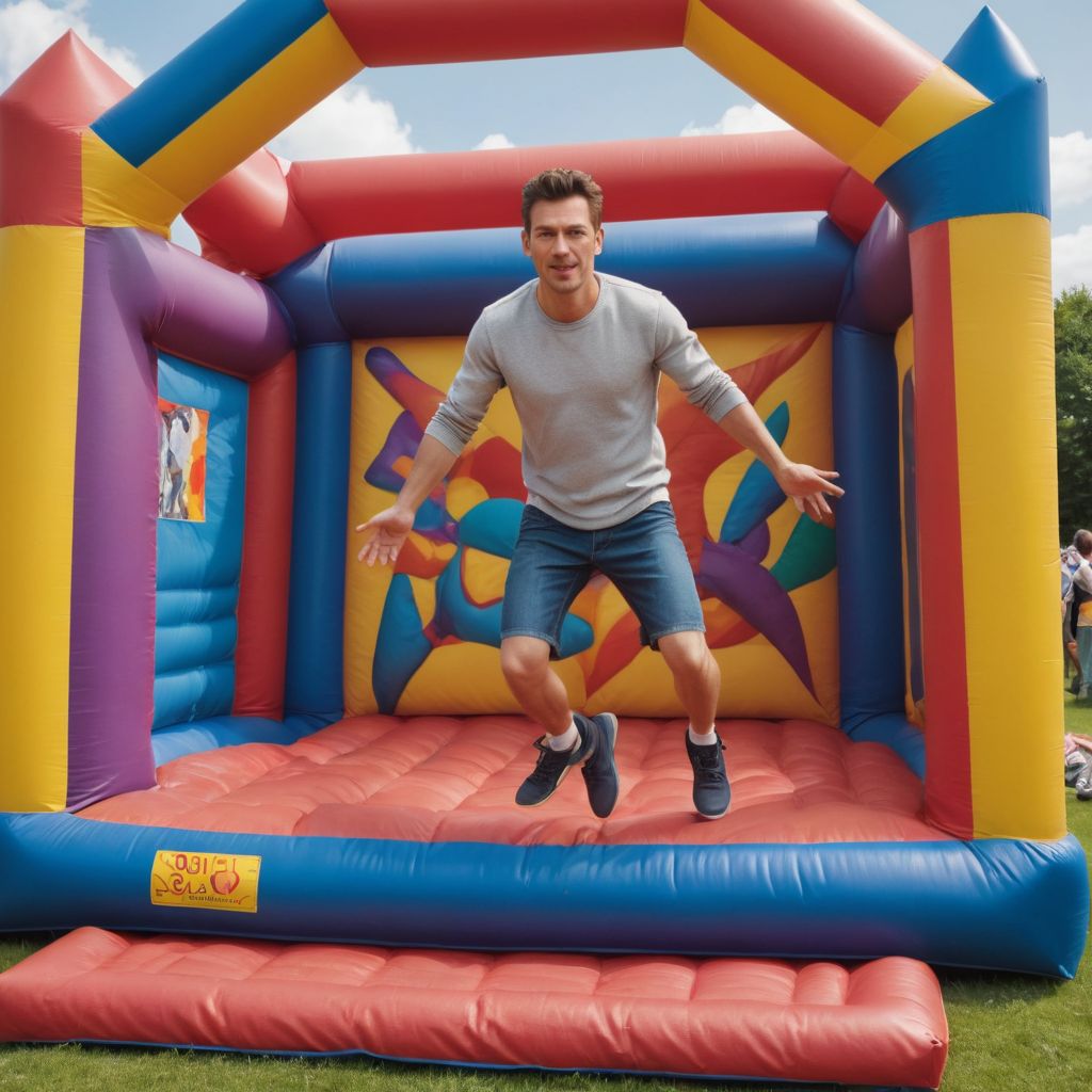 Show Children a Bouncy Castle Photo Style
