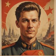 Convert Photo To Soviet Propaganda Poster Style Free Online AI Powered 