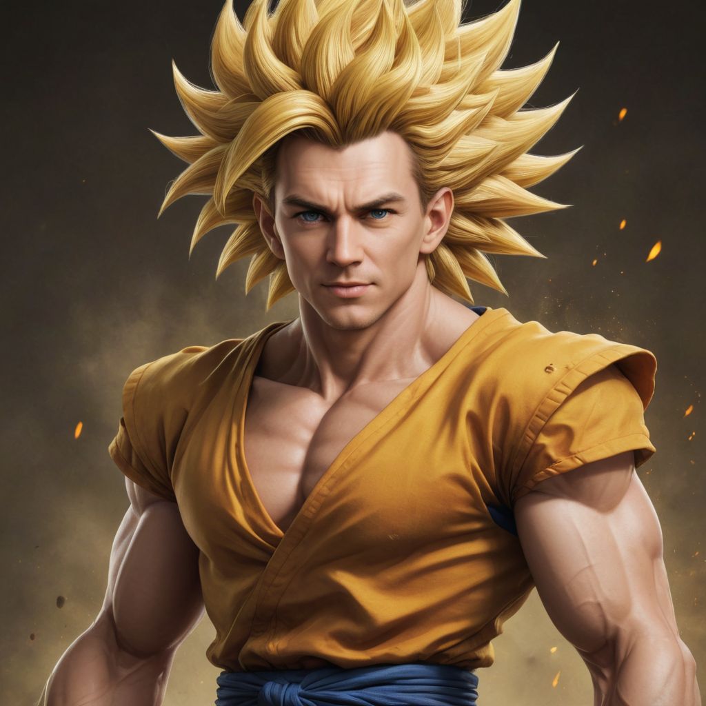 Super Saiyan 3 de Dragon Ball Photo Style