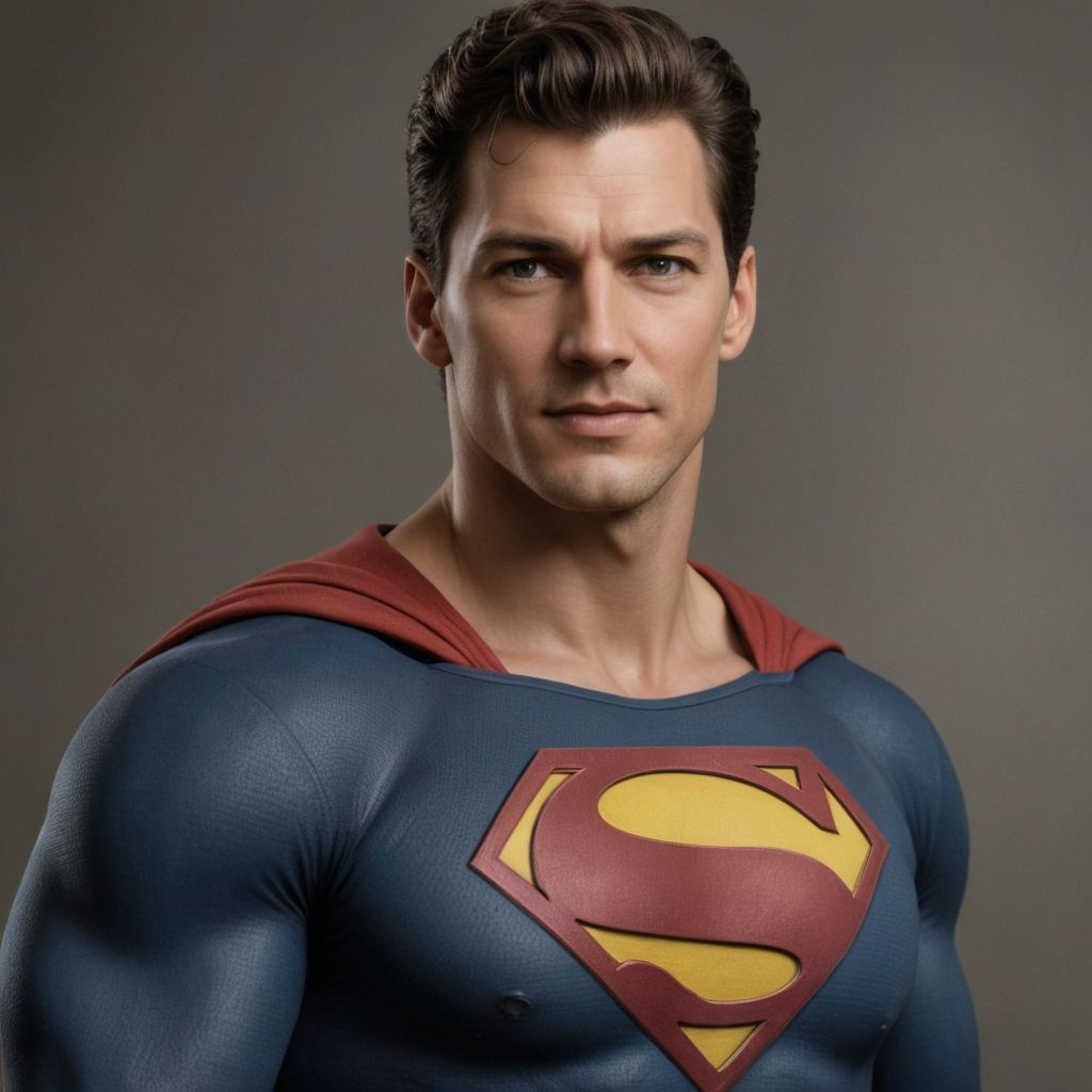 Superman from USA Photo Style