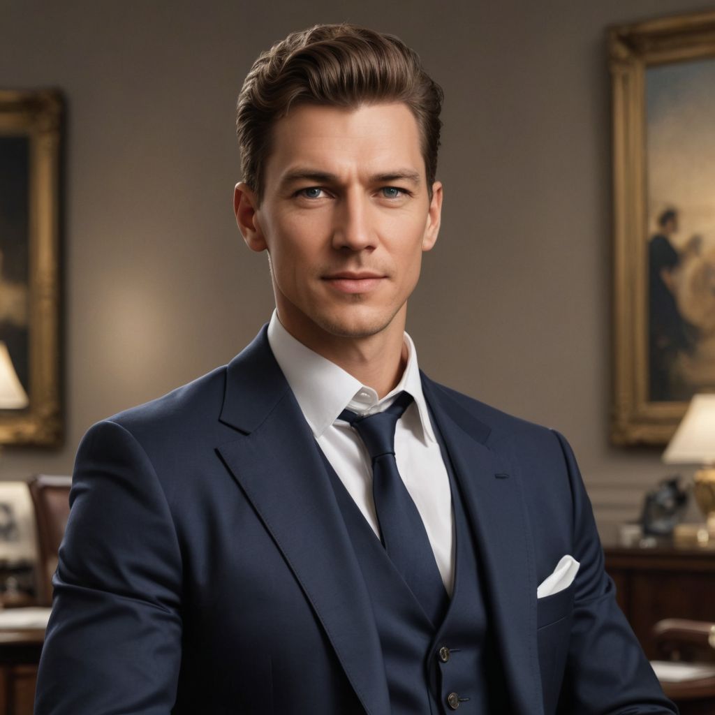 Tech Billionaire Photo Style