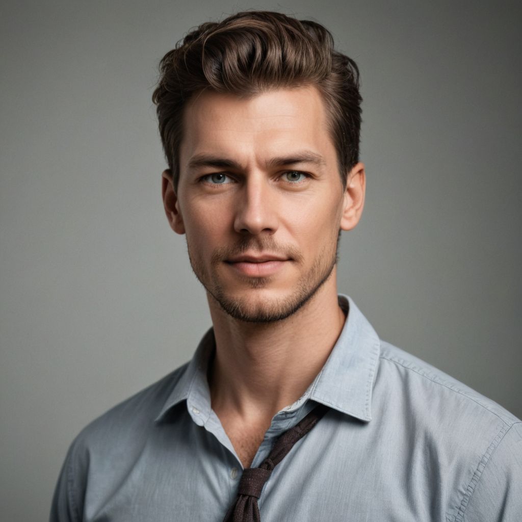 A Man with a Beard Photo Style