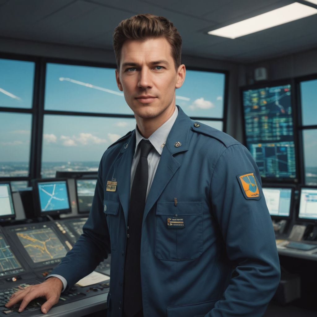 Air Traffic Controller Photo Style