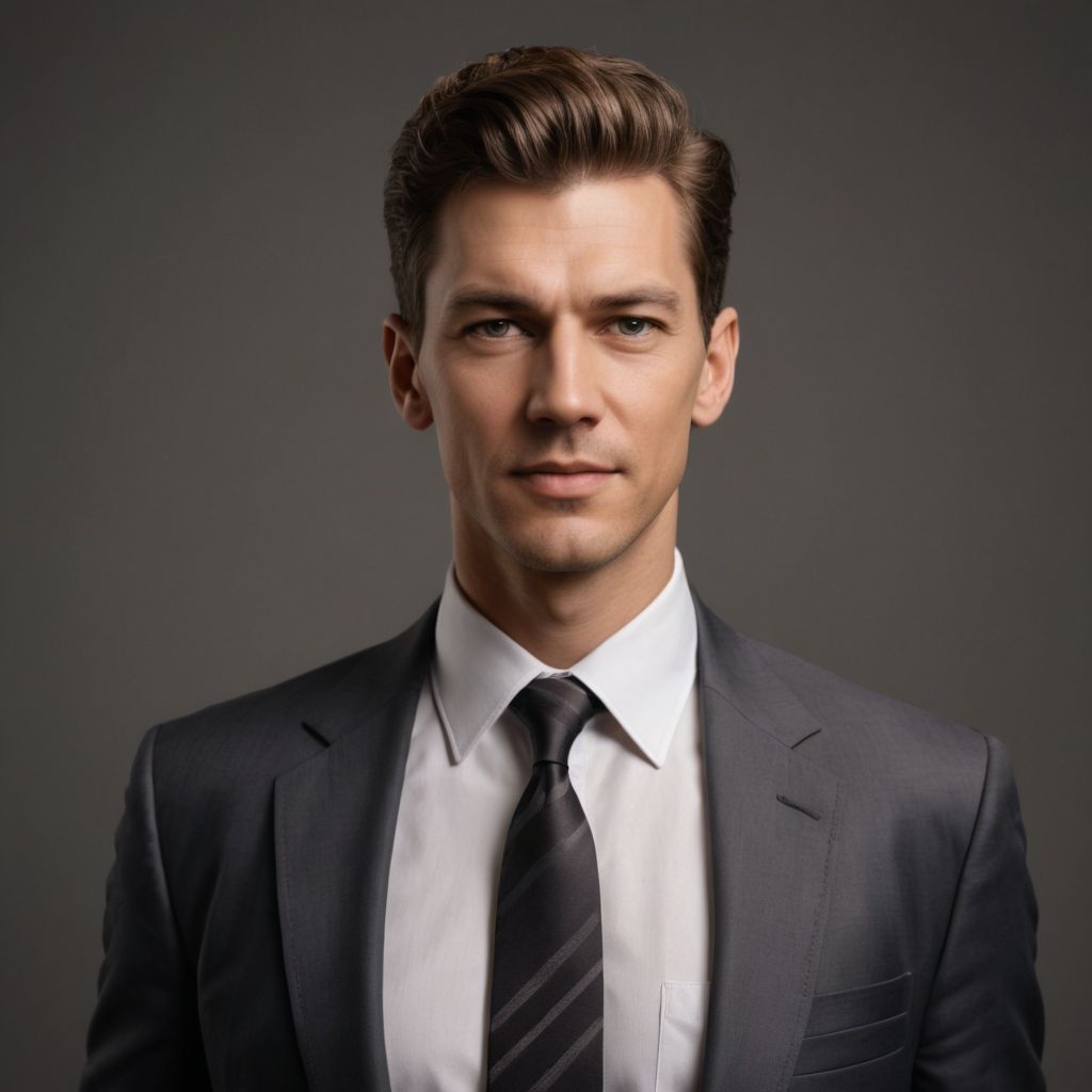 Boss Businessman Photo Style