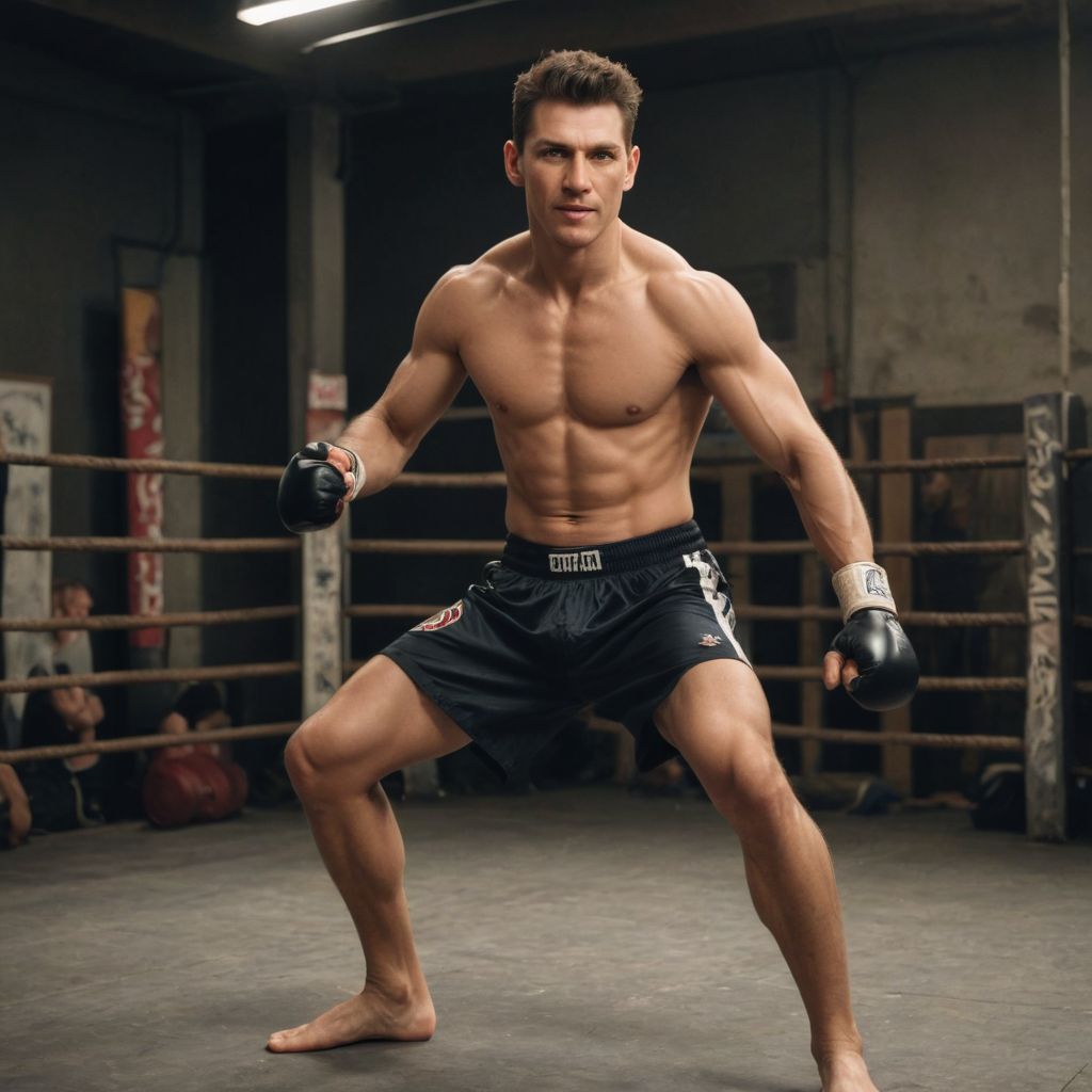 Cătălin Moroșanu Kickboxer Photo Style