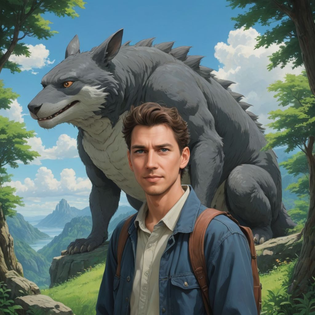 Change This Image Into Studio Ghibli Photo Style