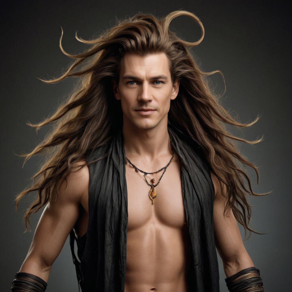 Cirque du Soleil Long Long Long Long Hair Photo Style