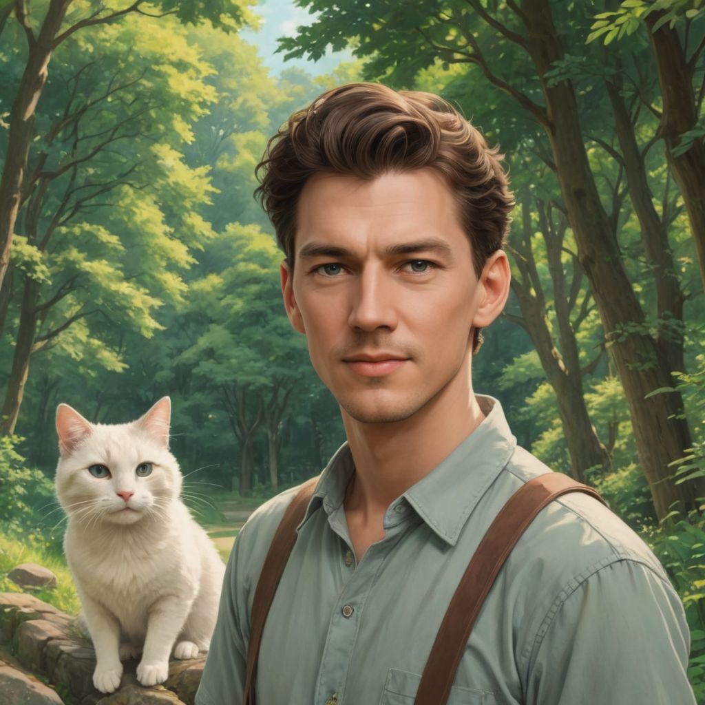 Convert Abers Photo in Ghibli Art Photo Style