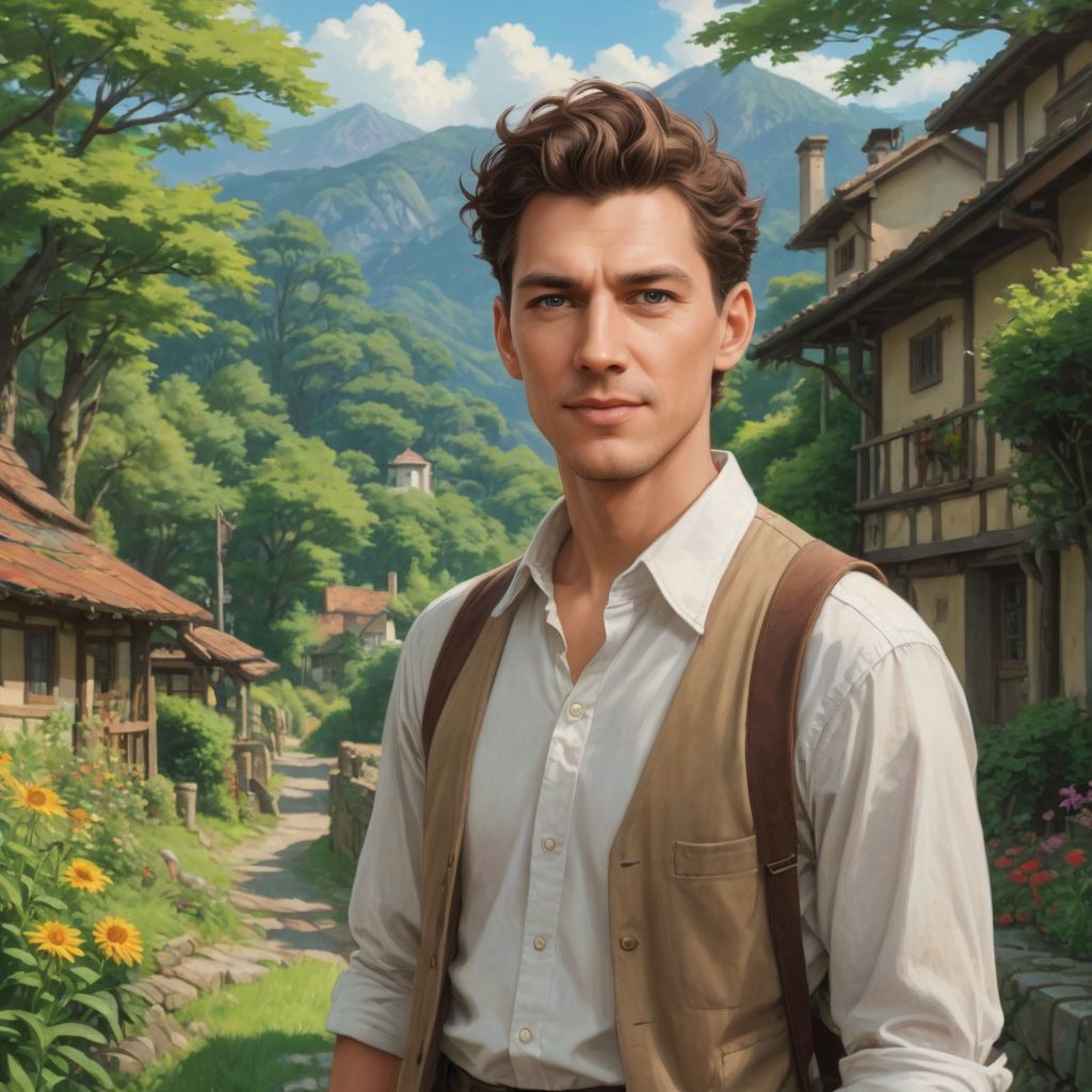 Converted Convert Into Ghibli image