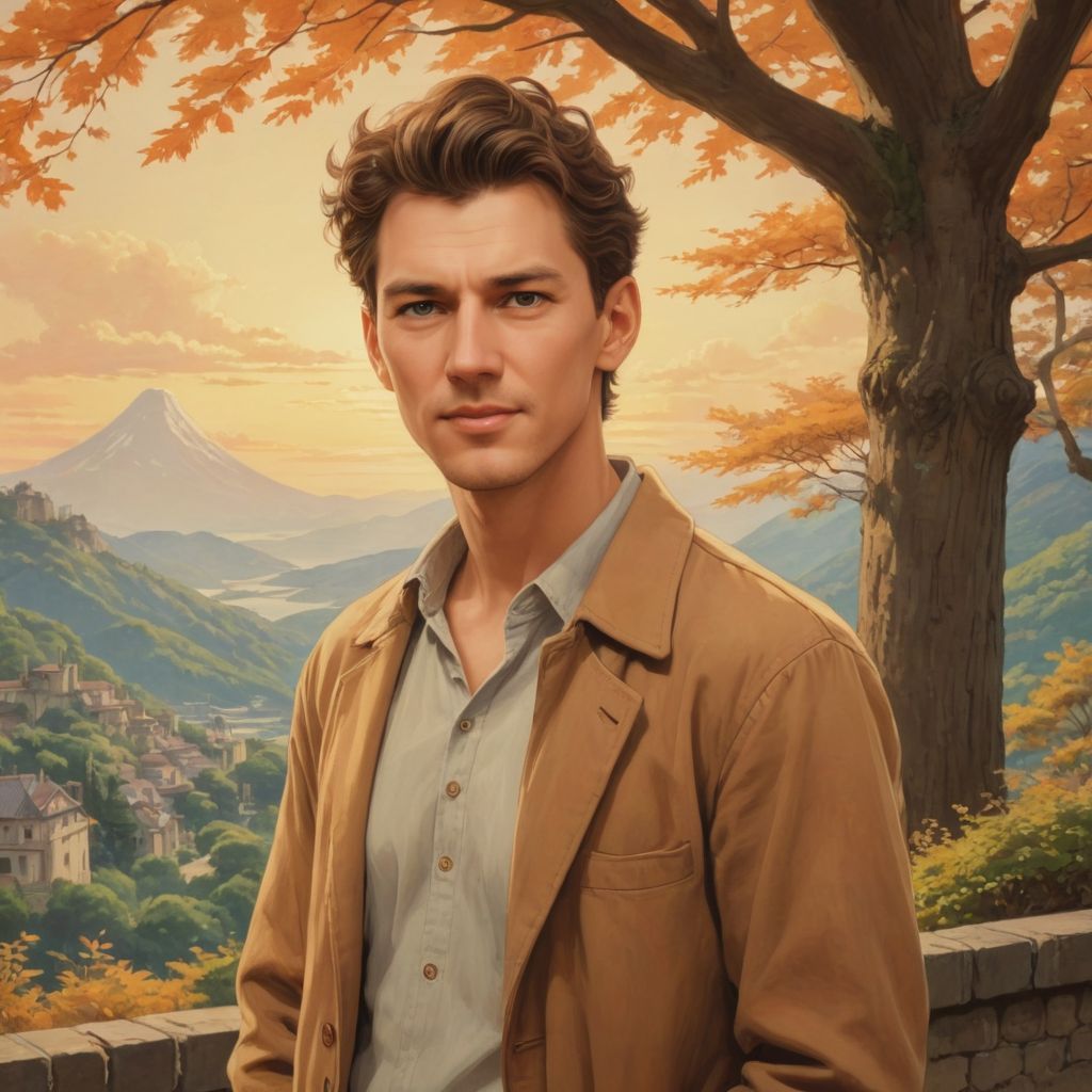 Convert This Image in Ghibli Art in Warm Tone Photo Style