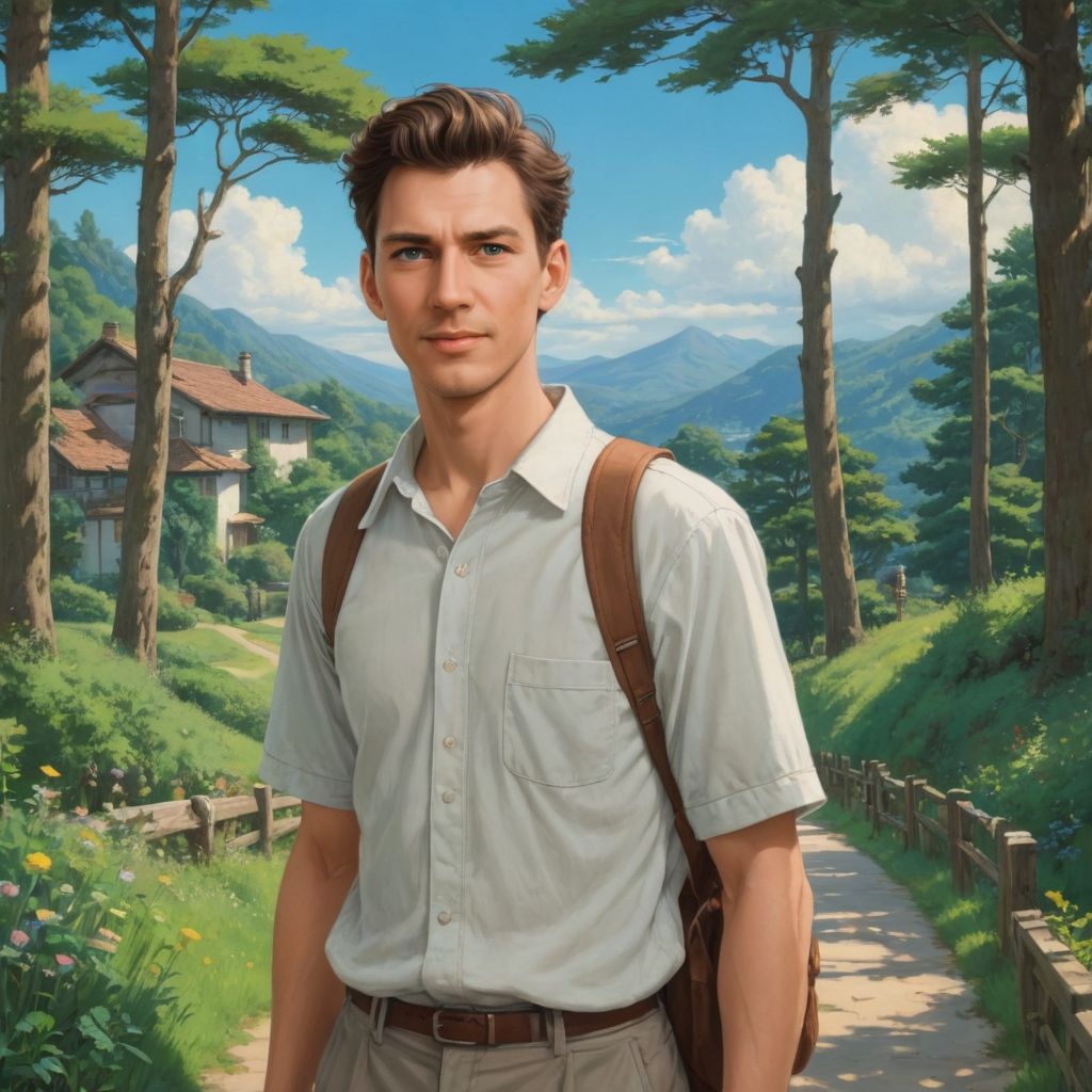 Convert This Image in Ghibli Art Photo Style