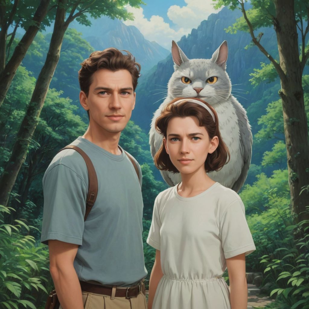 Convert This Image in Studio Ghibli Art Photo Style