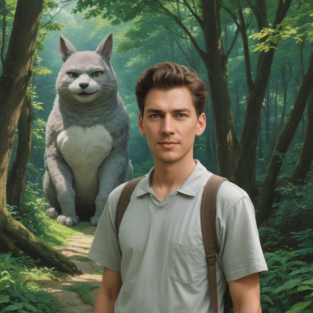 Convert This Image to Studio Ghibli Art Photo Photo Style