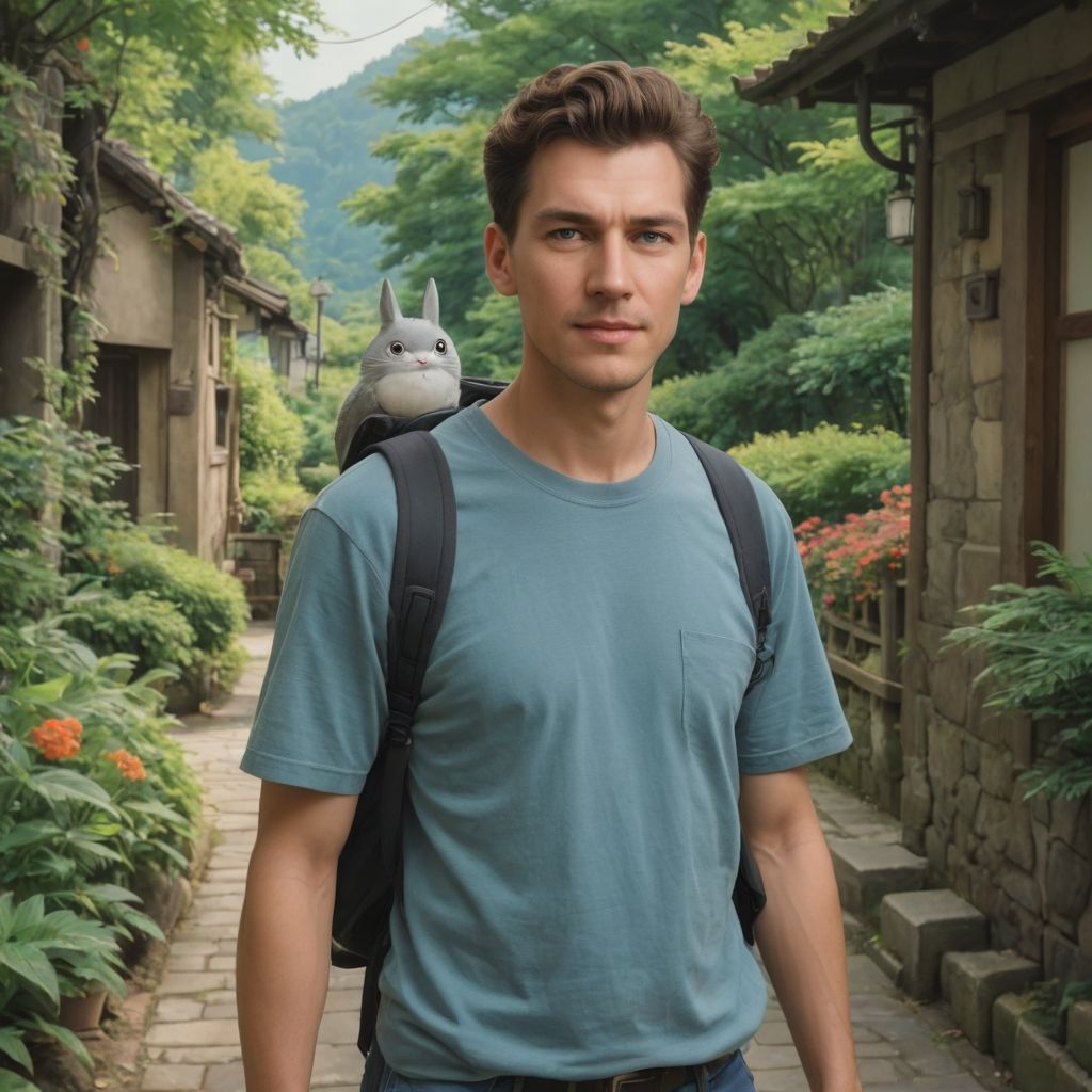 Convert This Photo to Studio Ghibli Photo Style