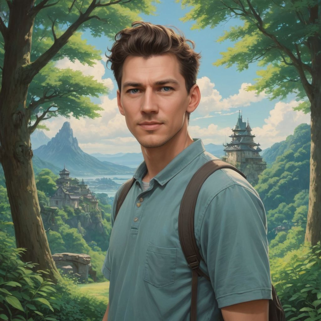 Convert This Pic Into Studio Ghibli Art Photo Style