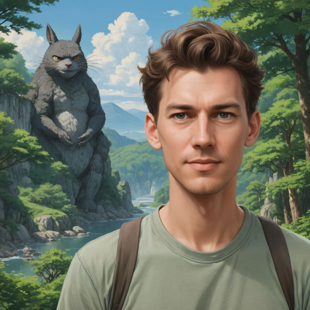 Converter This Image to Studio Ghibli Art Photo Style