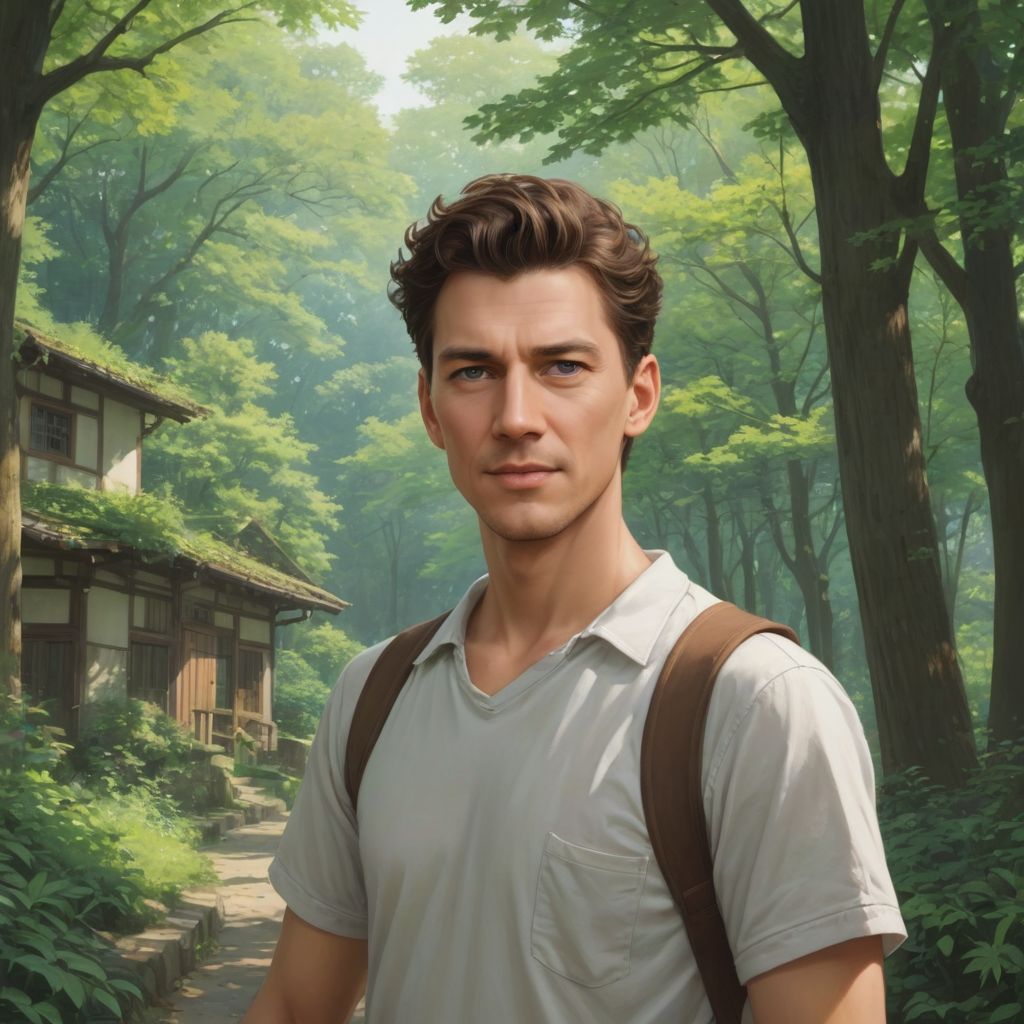 Covert This Into Ghibli Art Photo Style