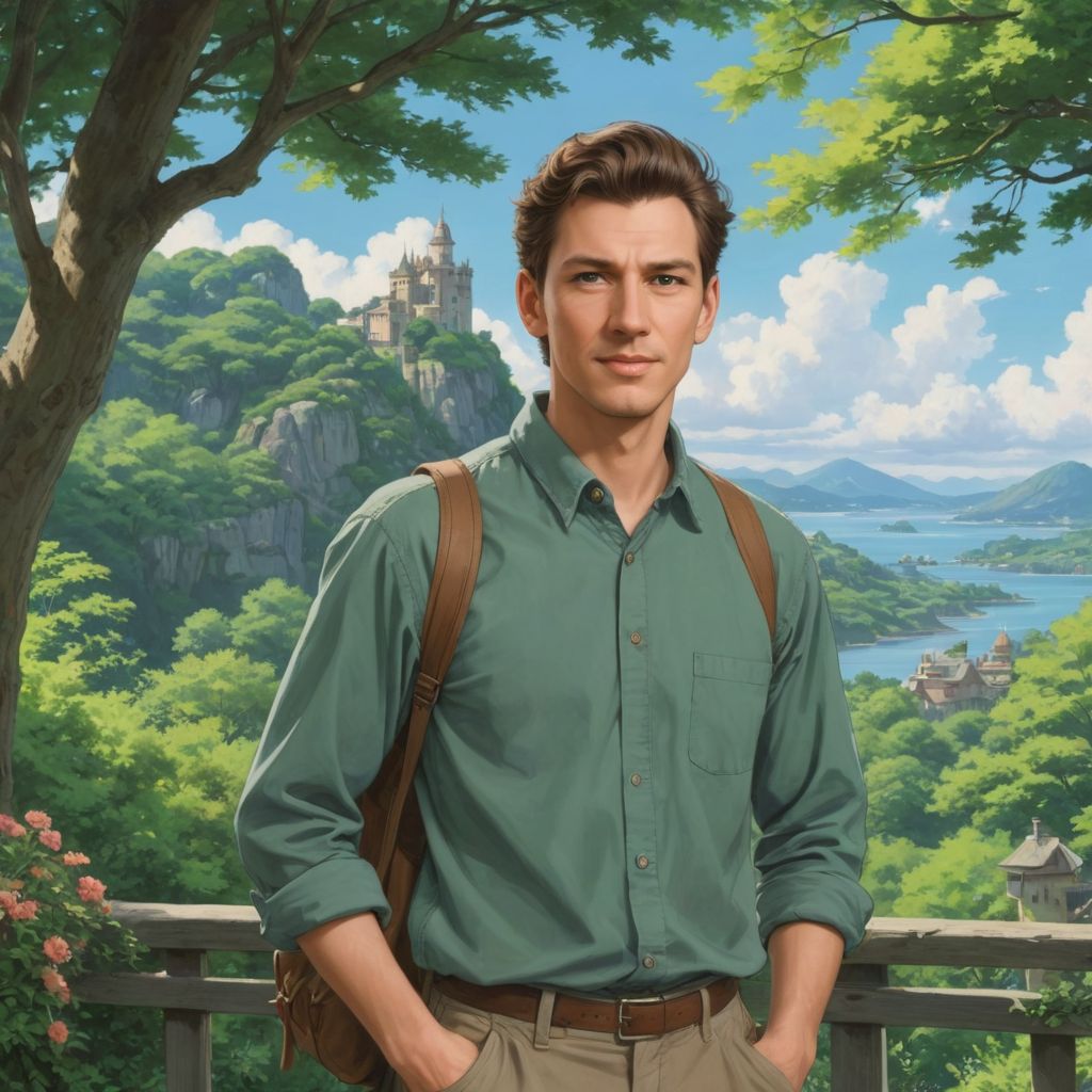 Create a Ghibli Art of the Image Photo Style