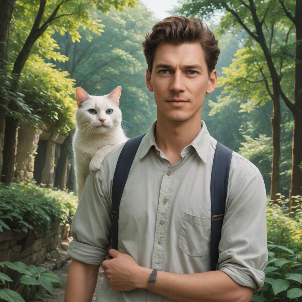 Create a Ghibli Image of This Pic Photo Style