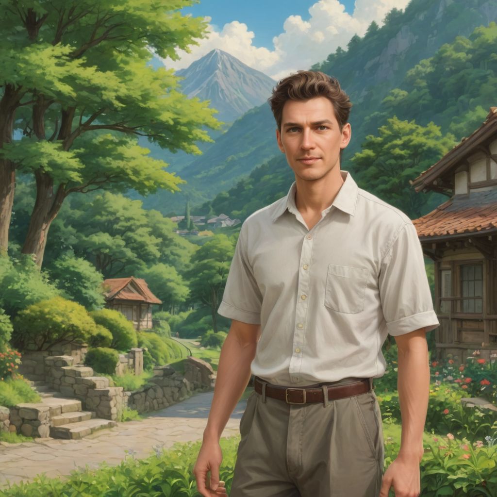 Create a Ghibli Studio Version of This Photo Style