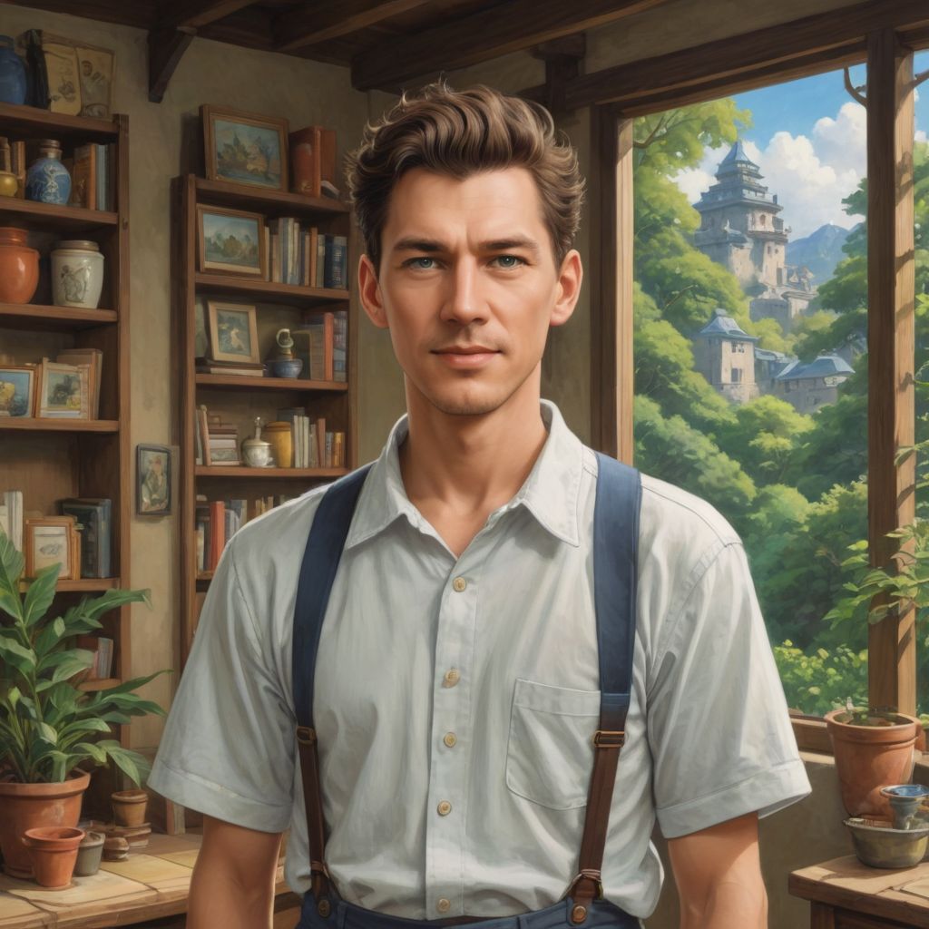 Create an Ghibli Art Photo Style