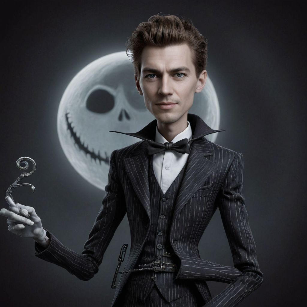 Disney Jack Skellington Photo Style
