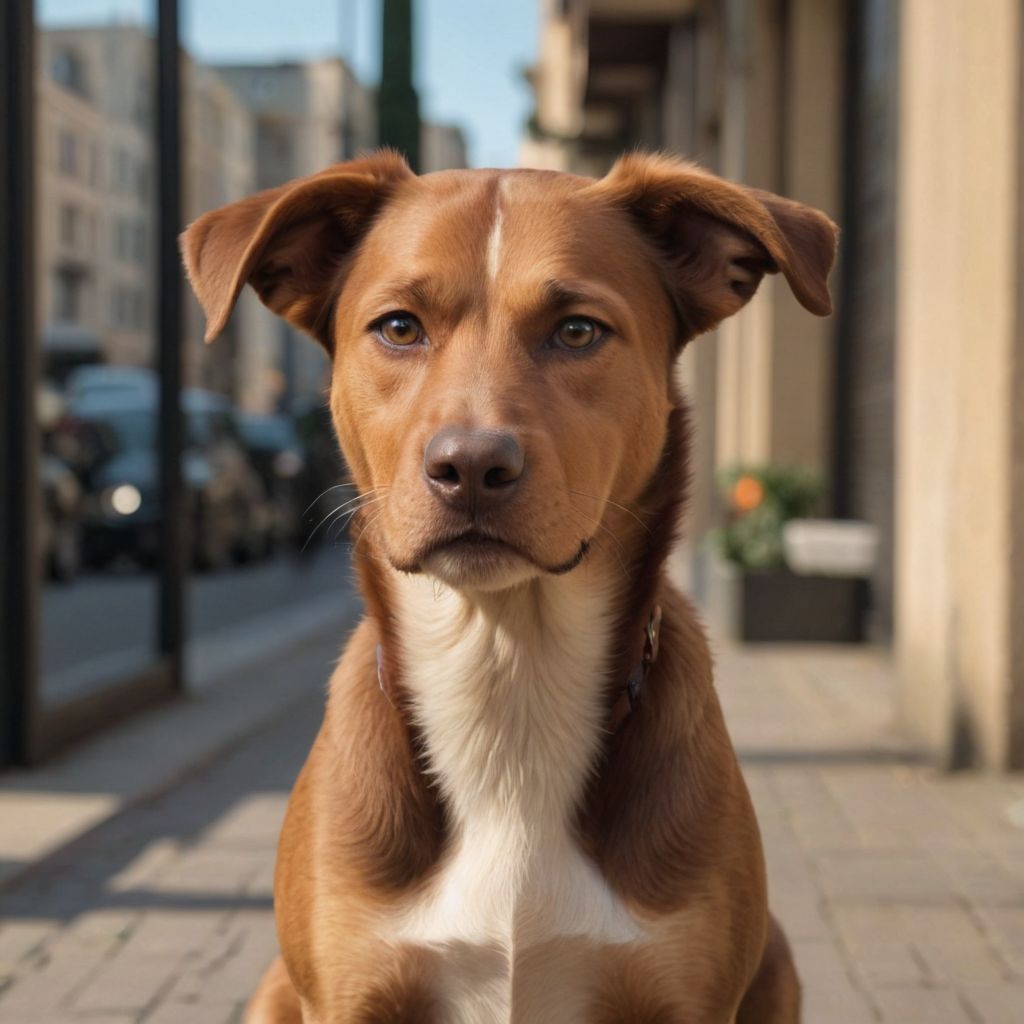 Droppy Dog Photo Style