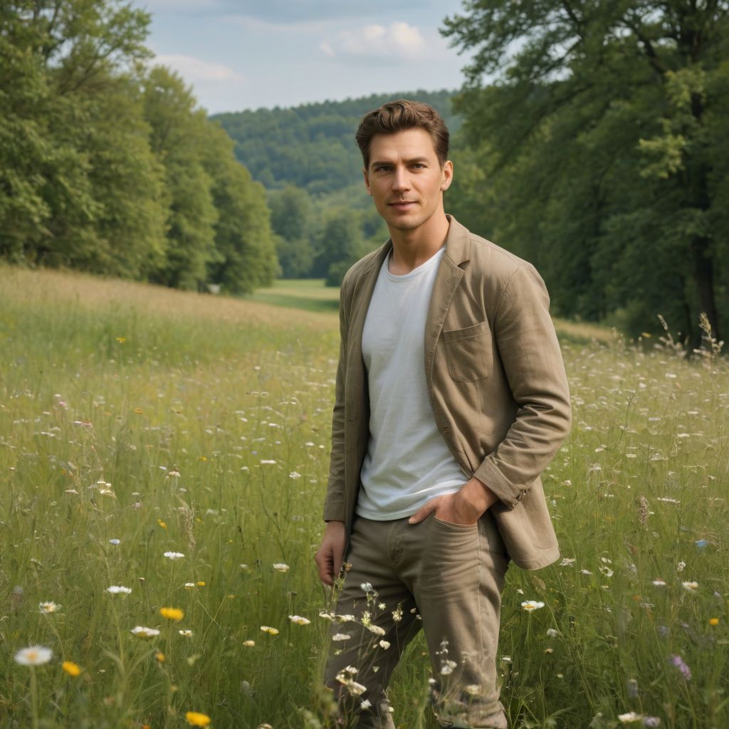 Flowering Meadow Photo Style