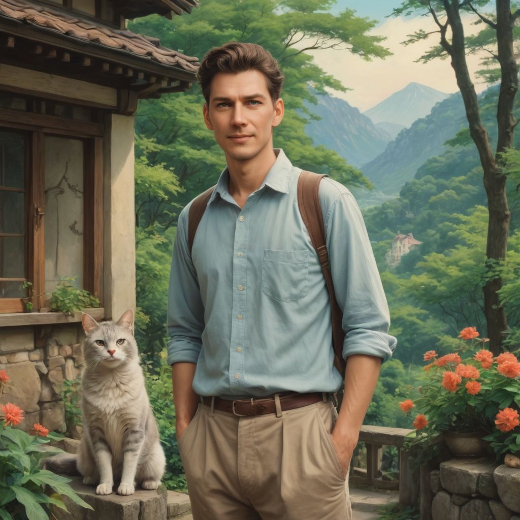 Ghibli Art Photo Photo Style